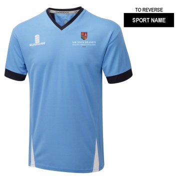 Women's Blade Training Shirt : Sky / Navy / White